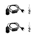 Produktbild 2 Stk E27SockelLampenfassung,lampe günstige27mit schalterlampenfassunge27,netzkabel mit schaltere27,lampenfassunge27 mit kabel1.8m,e27 fassung für Lampenaufhängung, Pendelleuchte,Deckenlampe