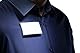 Durable Namensschild Click Fold, mit Kombiklemme, 54 x 90 mm, 70% recycl. PP, 25 Stück, 821419