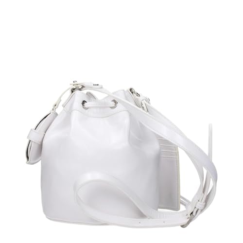 Milano Women's White Bucket Bag3