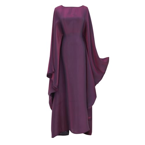 Robe de soirée musulmane à paillettes scintillantes avec ceinture ajustable