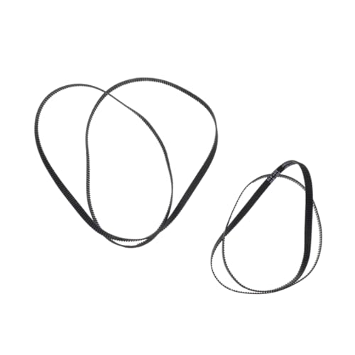 2pcs Gt2 6mm Closed-loop Rubber Timing Belt for 3d Printer