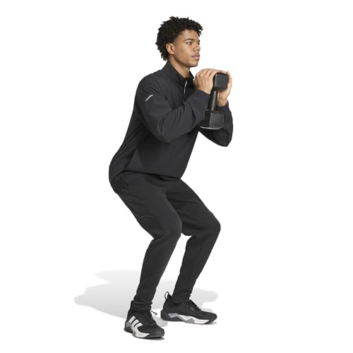 adidas Homme Training Essentials Holiday Pack1/4 Zip, Black, XXL