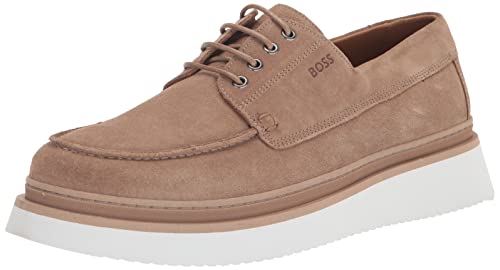 Image of BOSS Men's Lightweight Apron Toe Lace Up Derby Oxford