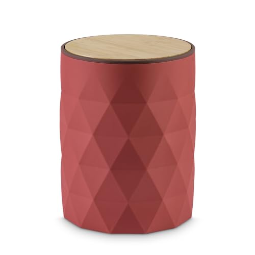 Image of Freelance Portofino Wastebin, Waste Storage Box, Dustbin, Trash Can, red