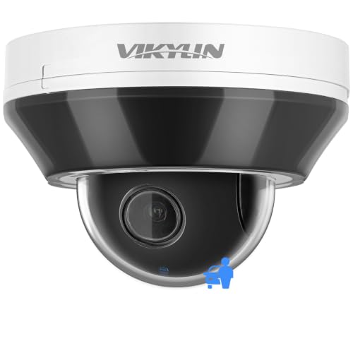 Image of VIKYLIN 8MP 4K PTZ IP Camera with 3X Optical Zoom, IMX415 Sensor Outdoor PoE Security Camera,AI Human &Vehicle Detection, 2-Way Audio, 2.8-8mm Motorized Lens, 100ft IR Night Vision,IP66,NDAA Compliant