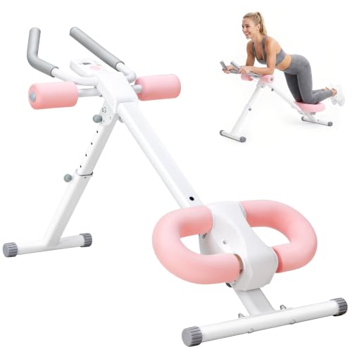 NEWBULIG Ab Machine, Adjustable Ab Trainer for Home Gym, Foldable...