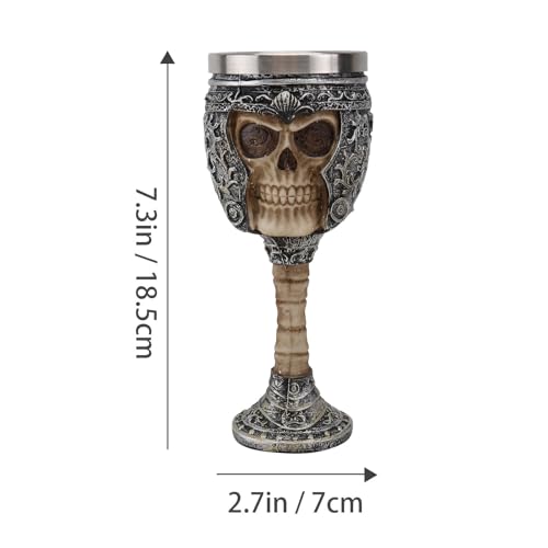Copa de calavera INOOMP como regalo original para fans del terror 3