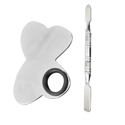 YIXANNX Make up Mischpalette Verbessern Sie die Geschwindigkeit Zuverlässige Qualität Rostfrei Langlebig Wiederverwendbare Praktische Kosmetikpaletten, Geben Sie 8 ein