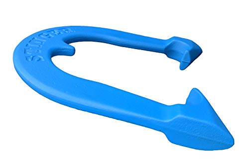 Stinger Professional Pitching Horseshoes- USA Made (Blue- Single Pair (2 Shoes)) - Thumbnail 4