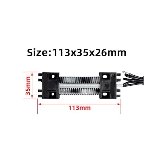 Calefactor Eléctrico Cerámico PTC 24V 100W miniatura 2