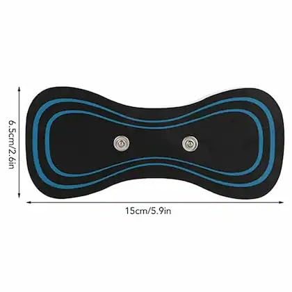 Krishna Creation Body Massage Machine for Pain Relief - Wireless 8 Mode and 19 Strength Level EMS Mini Butterfly Massage for Shoulder, Legs, Neck Krishna Creation Body Massage Machine for Pain Relief - Wireless 8 Mode and 19 Strength Level EMS Mini Butterfly Massage for Shoulder, Legs, Neck