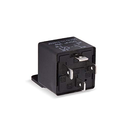 Ehdis 2 pcs Car Relay 12v 40 APM 4 Pin Relay Kit Spst Model No.: JD2912-1H-12VDC 40A 14VDC, Auto Switches & Starters