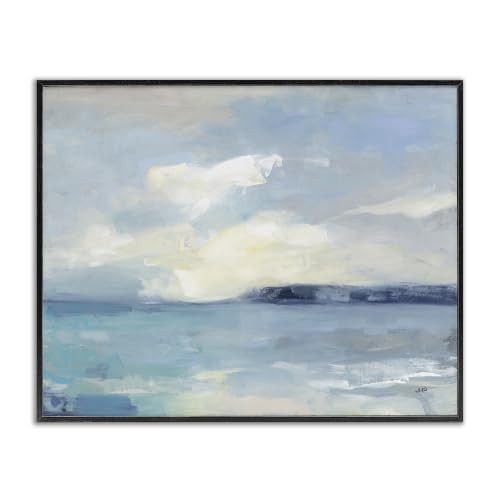 'Abstract Ocean View Landscape'| Framed Giclee Art