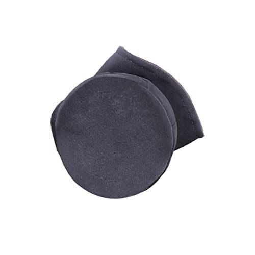 Beavorty Moxibustion Cover for Foot High-Density Fabric Non-Copper Box Elastic Band Air Permeable Black