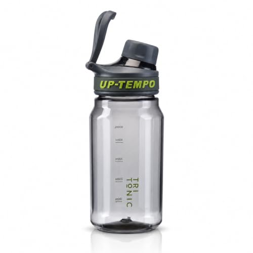 Image of Tri-Tonic Kita Whim Water Bottle - 680ml | Leak-Proof Tight Fitted Lid with Strong Carying Handle | Made of Tritan & BPA Free, Food Grade Material (Stone Grey)