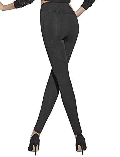 Bas Bleu Ginger Leggings Con Efecto Push Up - Hechos En La UE, Negro,3