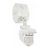 RAB Lighting STL360W Super Stealth 360 Sensor, 360 Degrees View Detection, 1000W Power, 120V, White