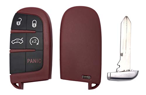 Carcasa para llave de coche Jeep Grand Cherokee y Dodge de 5 botones 5