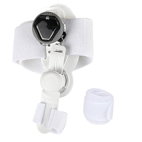 Uitndvyte Separadores de dedos para niños, ajustable, corrector de férula de dedos de los pies, corrector de férula para niños, día y noche