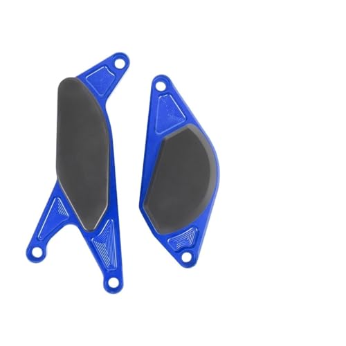 Garde protecteur moteur Suzuki GSR 400 GSXR400 bleu avec slider
