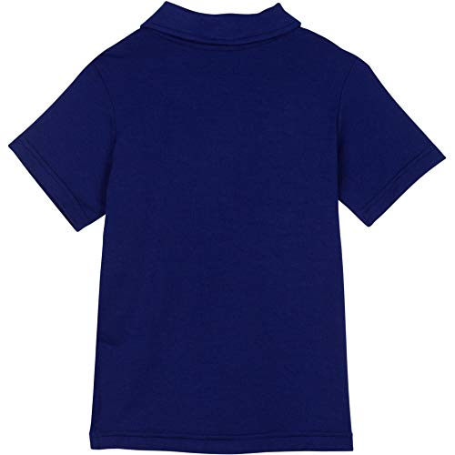 Camisa polo de manga curta para meninos e meninas Shedo Lane – Proteção solar FPS 50+ infantil, Soli