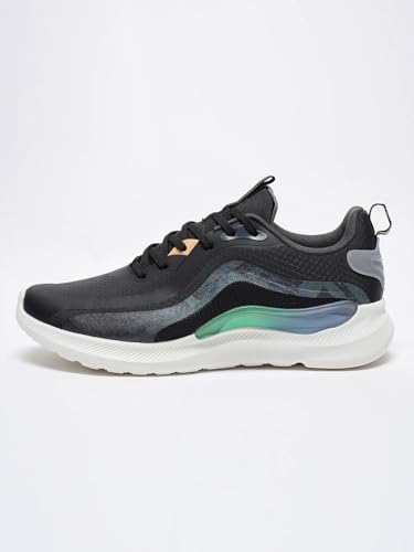 Image of XTEP Mens Feather Foam Midsole Lightweight Breathable Running Shoe I Soft Cube Cushioning I Stable Support I Comfy Long Run I Sports Shoe