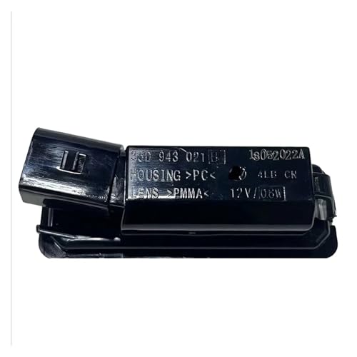 Luz LED de matrícula sin error de bombilla fundida para Golf 7 y Passat 6