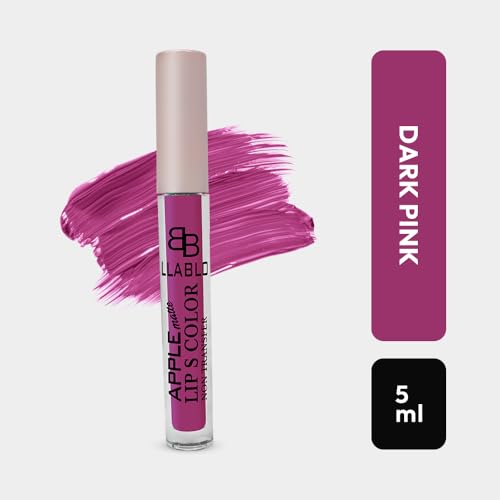 Image of Beautiful Color Matte Liquid Lipstick, Long Lasting & Waterproof 5ml (PINK SHADE1)