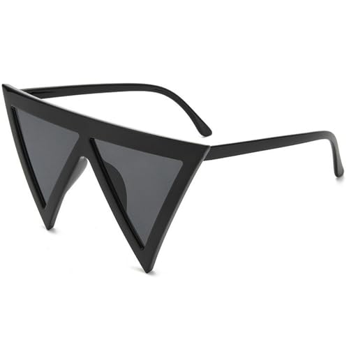 Oversized Y2K Punk Sunglasses Women Men 2025 Luxury Big Frame Triangle Sun Glasses For Ladies Fashion Party Eyewear