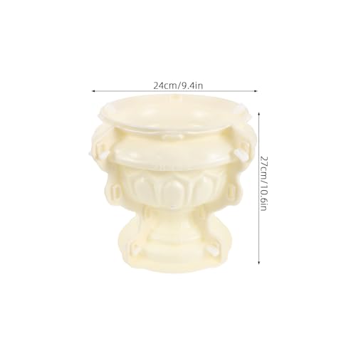 Moule pour pot de fleur béton plastique sans déformation ciment 30 - 2