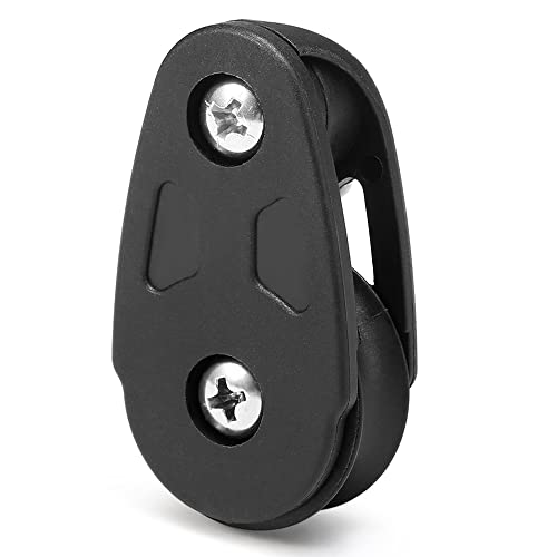 VOOCHIE 2 PCS Kayak Slide Rail Anchor Trolley Kit Polia Blocks para Kayak Canoe Boat