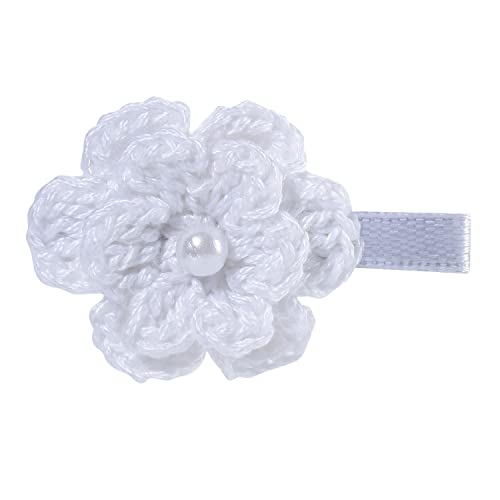 Image of Prapti Handicrafts Crochet Flower Baby Girl Eligater Hair clips Hairpins For Girls Hair Accessories Kids