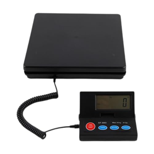 Báscula electrónica portátil plegable con pantalla LCD