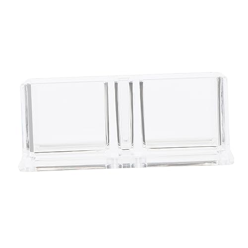 LIGIGWASH 1 Caja Para Guardar Bolsitas De Té Contenedor Para Fiestas Organizador Pequeño Apilable De Acrílico