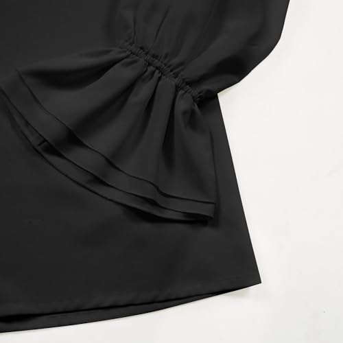 Image of Men's Pirate Shirt Renaissance Victorian Blouse Medieval Vampire Top with Ruffled Collar