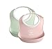 BABYBJÖRN Mini Bavoir, lot de 2, Vert pastel/Rose pastel
