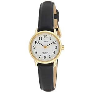Timex Easy Reader Women’s 25mm Leather Strap Watch T20433