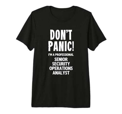 Analista de Operaciones de Seguridad Senior Camiseta Premium
