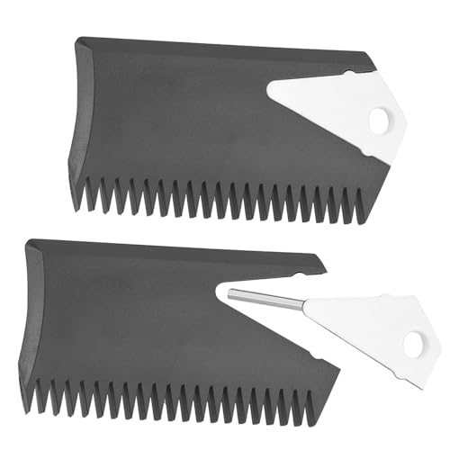 Kodrily 2Pcs Surfboard Scraper 2 in 1 Surfboard Wax Comb with Fin Key PVC Black Surfboard Surfing Wax Comb for Skimboard Surfboard Surfing Maintenance 3 x 1.6in