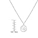 Handmade Jewelry by Dawn Round Filigree Sterling Silver Necklace and Earring Set - 18 inch
