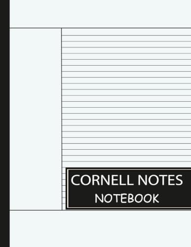 Cornell Notes Notebook: Large Cornell Note-Taking System for Note Taking, Office, School, College, Home, Meeting: College Ruled for Students, Teachers, Small Business or Personal use / 8.5x11 inches image 2