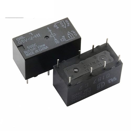 Relais de signal G5V-2-H1-5VDC 1A 8 broches pour automates miniatures