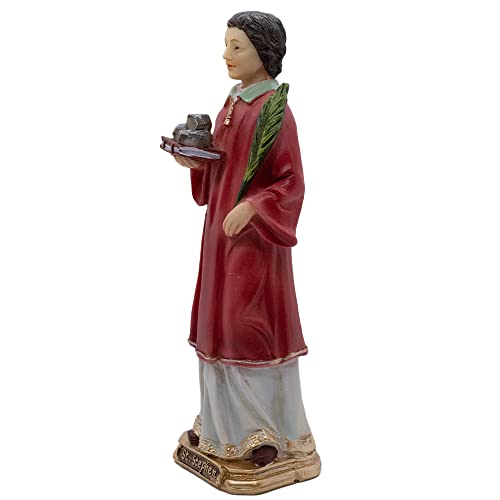 Estatua de San Esteban 8 pulgadas miniatura 2