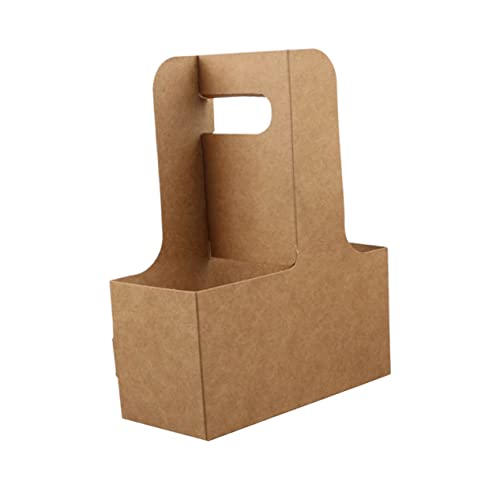 Alipis 5pcs Paper Cup Holder Drink Carrier Cup Tray