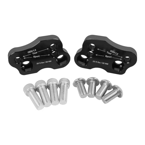 Rehausseurs de guidon pour moto Goldwing 1800 GL1800 colliers fixation de rehausse 2018-2023