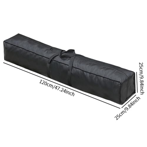 Travel Duffle Bag Luggage Bag Waterproof Large Sports Equipment Storage for Tent Pole, 120cmx25cmx25cm2
