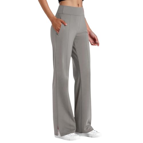 Pantalones de yoga elásticos con bolsillos ideales para tu rutina de gimnasio y planes casuales
