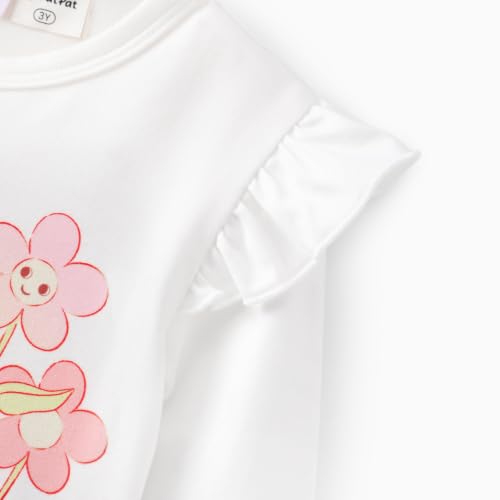 Image of Disney Girls Outfits Long Sleeve Lightweight Shirt +Leggings Clothing Sets