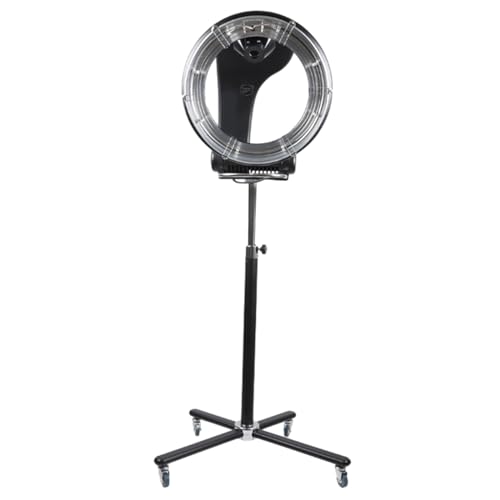 OCASAMI 3 in 1 Orbiting Infrared Hair Dryer, 110V Free-Standing Orbiting Hair Color Processor Professional Infrared Hair Dryer 3 Functions + 6 Modes Adjustable Hair Color Processor(1000W)