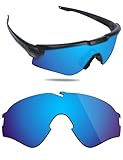 Fiskr Polarized Lenses Replacement Compatible with Oakley Si Ballistic M Frame Alpha OO9296 Sunglasses, Impact Resistant & Perfect Fit - Ice Blue